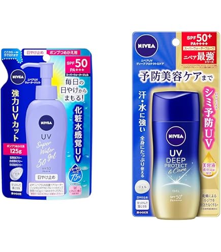 Amazon.co.jp: ニベア 【セット買い】UV ディープ プロテクト & ケア